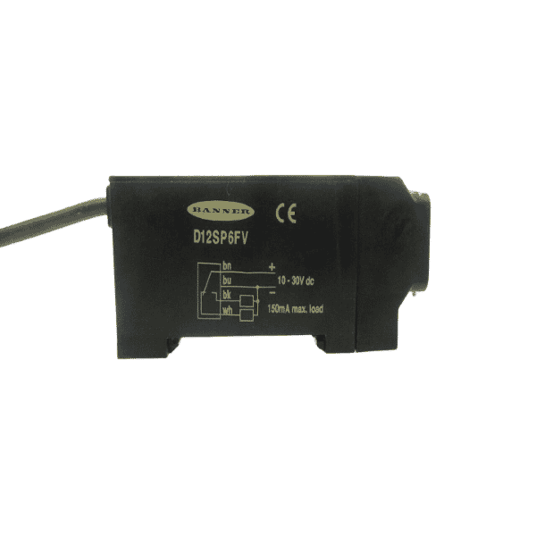 Banner D12SP6FV Photoelectric Sensors