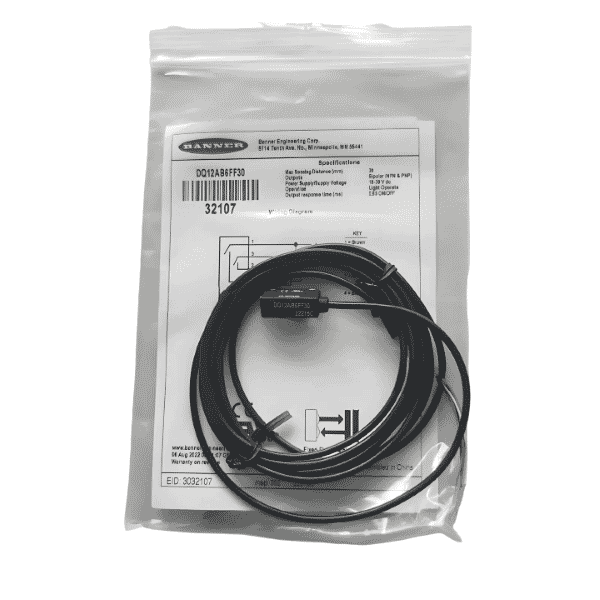 Banner DQ12AB6FF30 Photoelectric Sensors
