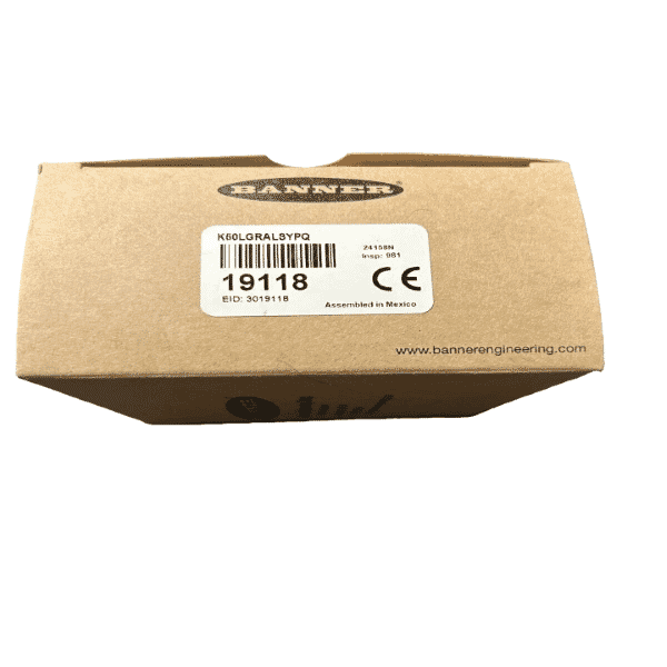 Banner K50LGRALSYPQ General Purpose Fiber Optic Amplifier