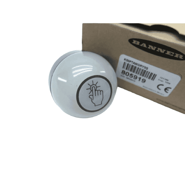 Banner K50PTAMGRY3Q Programmable Touch Switch