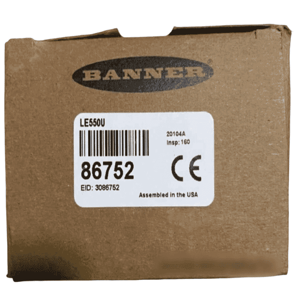 Banner LE550U Laser Displacement Sensor