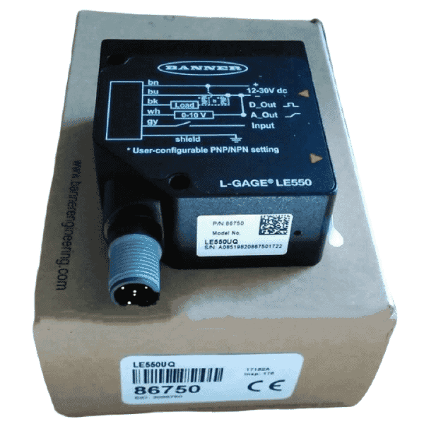 Banner LE550UQ Displacement Sensors