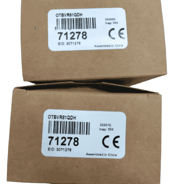 Banner OTBVR81QDH Indication Touch Buttons