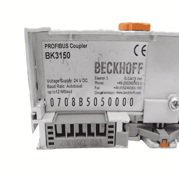 Beckhoff BK3150 PROFIBUS Compact Bus Coupler
