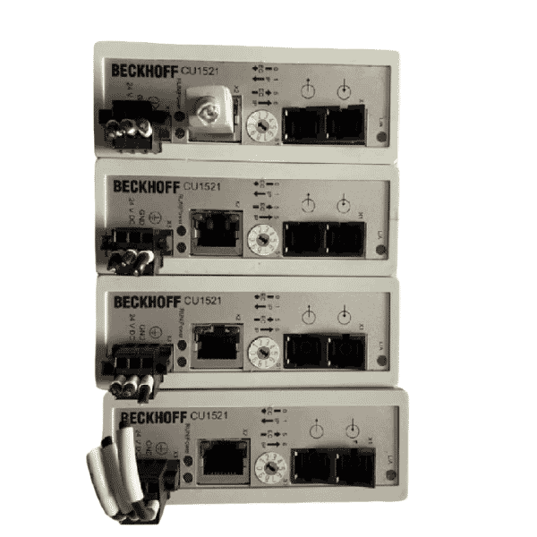 Beckhoff CU1521 Infrastructure, media converter, Ethernet/EtherCAT