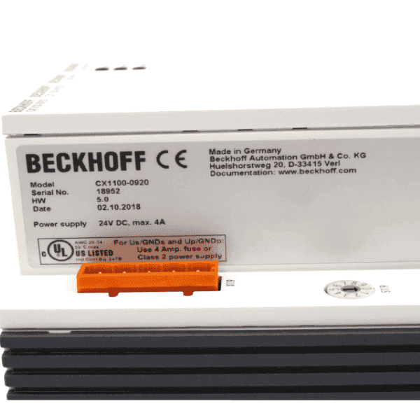 Beckhoff CX1100-0920 UPS modules (service phase)