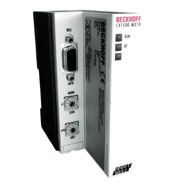 Beckhoff CX1500-M310 PROFIBUS master fieldbus connection (service phase)