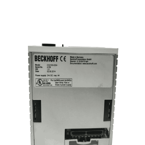 Beckhoff CX2100-0004 Power supply unit