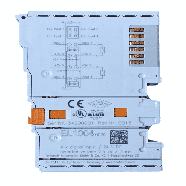 Beckhoff EL1004 EtherCAT Terminal