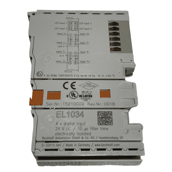 Beckhoff EL1034 EtherCAT Terminal