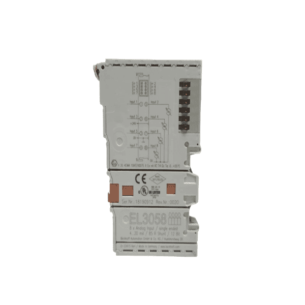 Beckhoff EL3058 EtherCAT Terminal