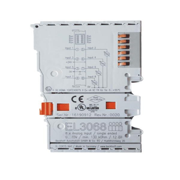 Beckhoff EL3068 EtherCAT Terminal