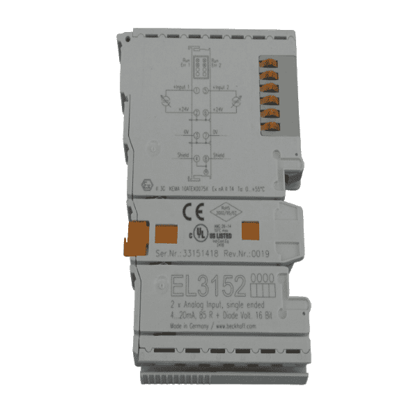 Beckhoff EL3152 EtherCAT Terminal