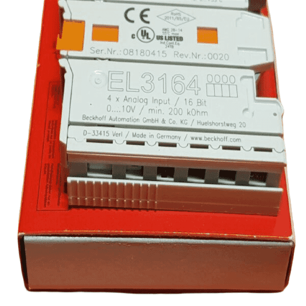 Beckhoff EL3164 EtherCAT Terminal