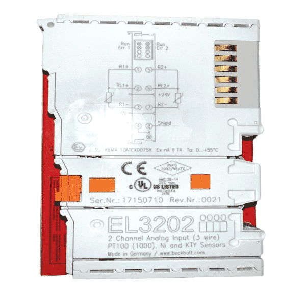 Beckhoff EL3202 EtherCAT Terminal