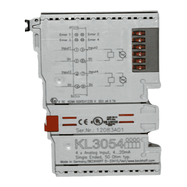 Beckhoff KL3054 Bus Terminal