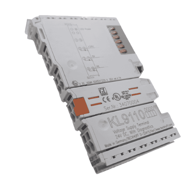 Beckhoff KL9110 Potential supply terminal, 24 V DC, with diagnostics
