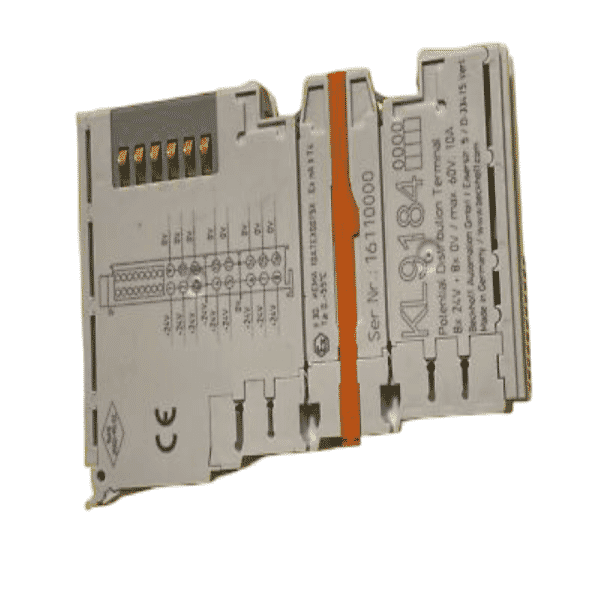 Beckhoff KL9184 Potential distribution terminal, 8 x 24 V DC, 8 x 0 V DC