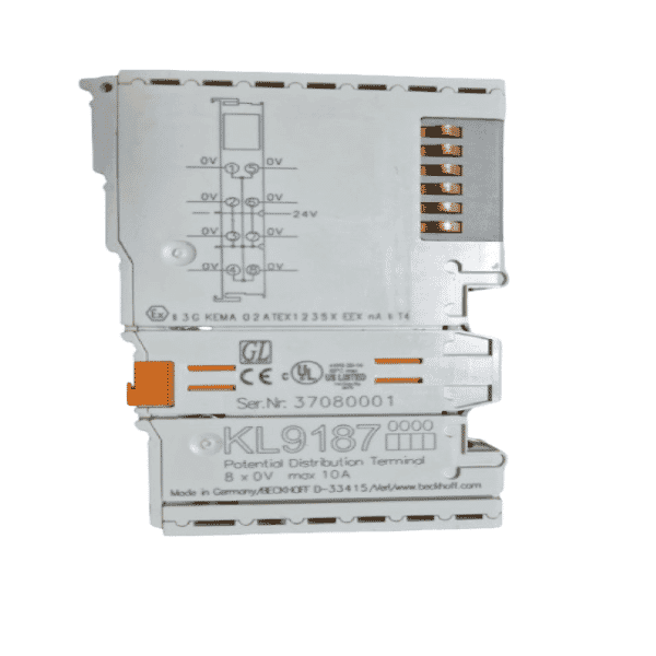 Beckhoff KL9187 Potential distribution terminal, 8 x 0 V DC