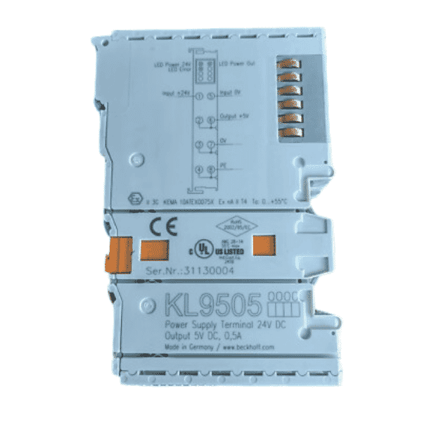 Beckhoff KL9505 Power supply terminal 5 V DC
