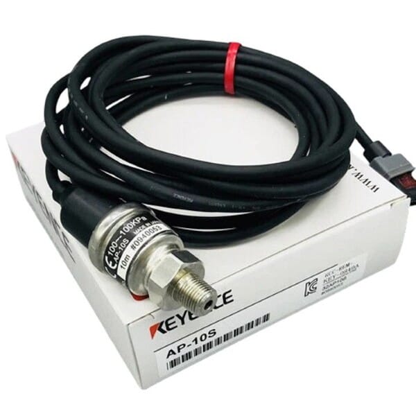 Keyence AP-10S Durable Multi-Fluid Digital Pressure Sensor, Sensor Head