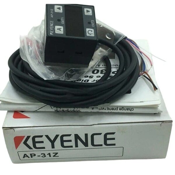 Keyence AP-31Z Two-Color Digital Display Pressure Sensor, Main, -101.3 kPa, NPN