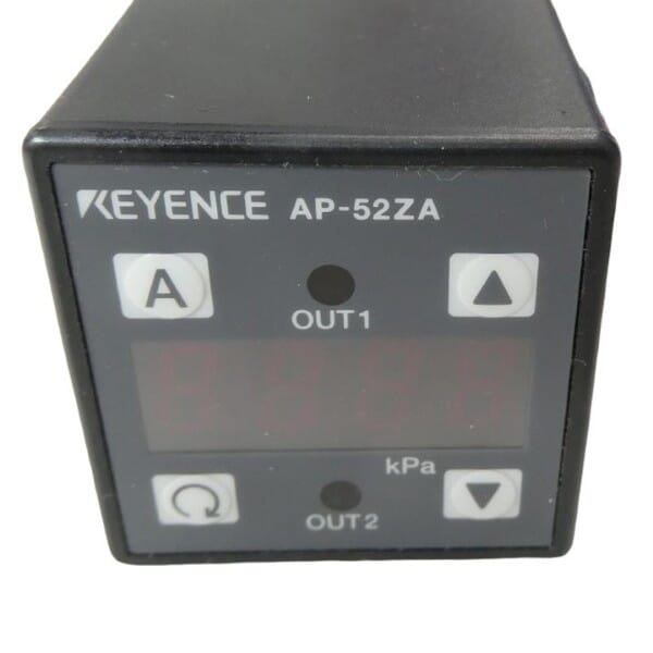 Keyence AP-52ZA Compact Pressure Sensor, Main Unit, Positive-Press, 100 kPa, NPN