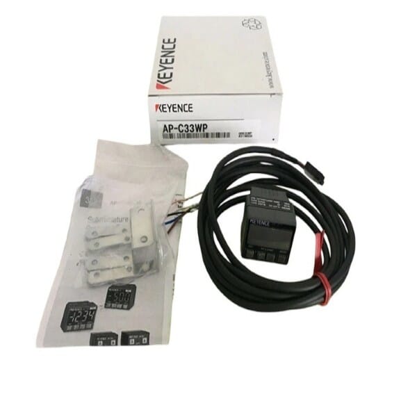 Keyence AP-C33WP Digital Sensor, Main Unit, Positive-Pressure Type, 1 Mpa, PNP