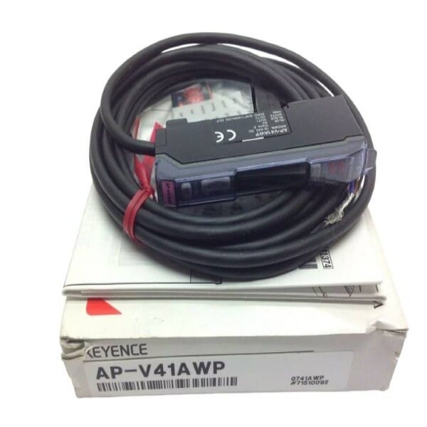 Keyence AP-V41AWP Wire-saving AI Pressure Sensor, Amplifier Unit, Main Unit, PNP