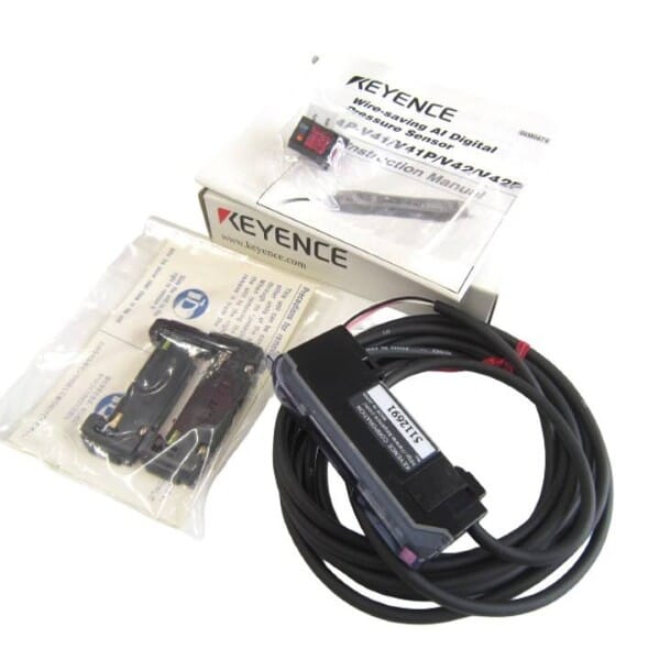 Keyence AP-V42 AI Digital Pressure Sensor, Amplifier Unit, Expansion Unit, NPN