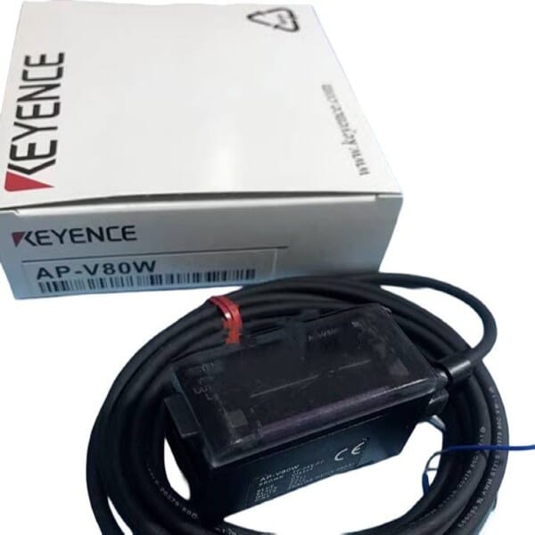 Keyence AP-V80W Pressure Sensor, Amplifier Unit, DIN Rail Mount, Standard, NPN