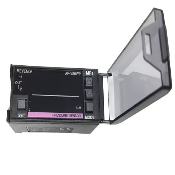 Keyence AP-V80WP Pressure Sensor, Amplifier Unit, DIN Rail Mount, Standard, PNP