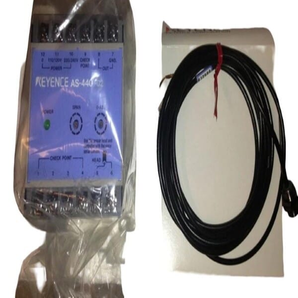 Keyence AS-440-02U Inductive Proximity Gauging Sensor, Amplifier Unit