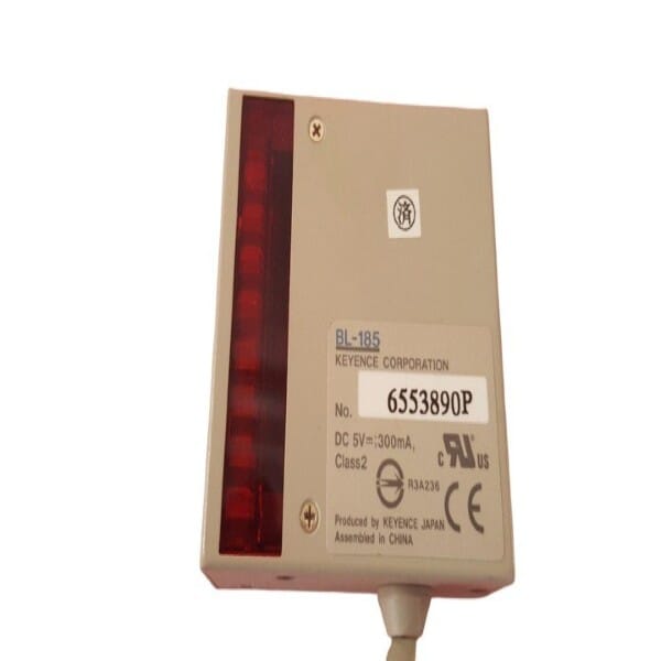 Keyence BL-185 Ultra Small CCD Barcode Reader, Side Type