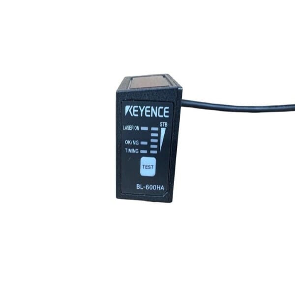 Keyence BL-600HA Barcode Scanner, Ultra Small Laser Barcode Reader, High-Res