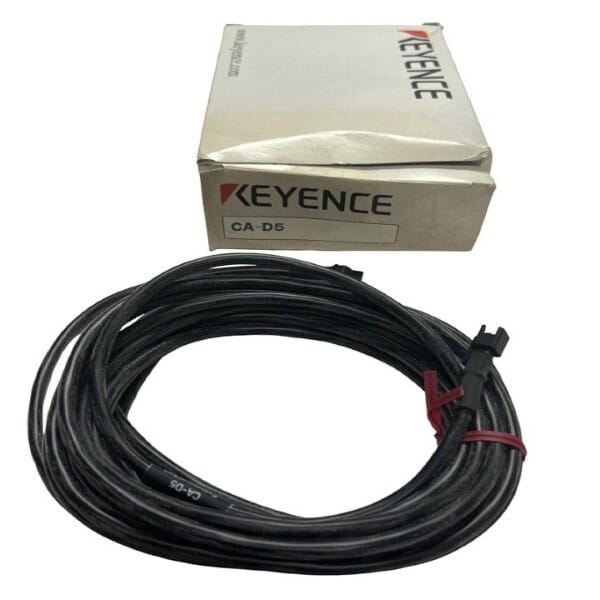 Keyence CA-D5 Vision System LED Lighting Illumination Cable 5 m