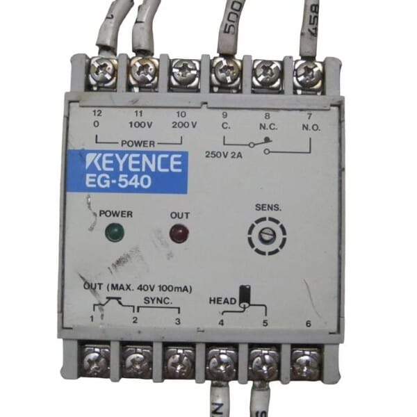 Keyence EG-540 Inductive Proximity Sensor Amplifier Unit