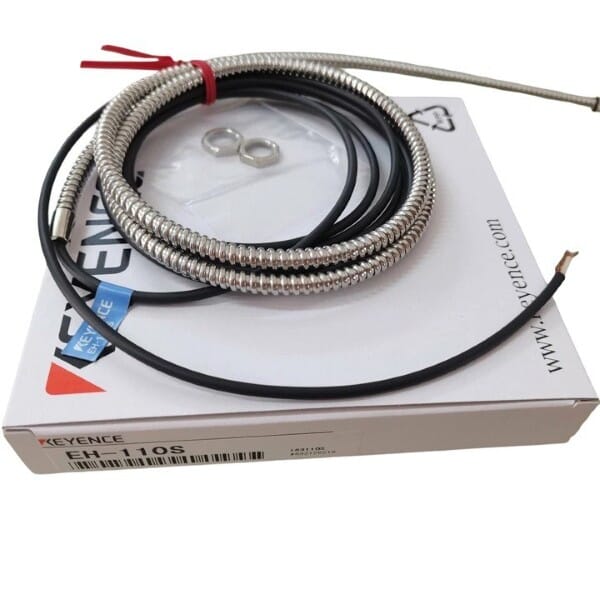 Keyence EH-110S Separate Amplifier Inductive Proximity Sensor Head, Shielded