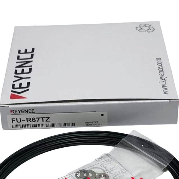 Keyence FU-R67TZ Digital Fiber Optic Sensor, Threaded and Hex-Shaped ...