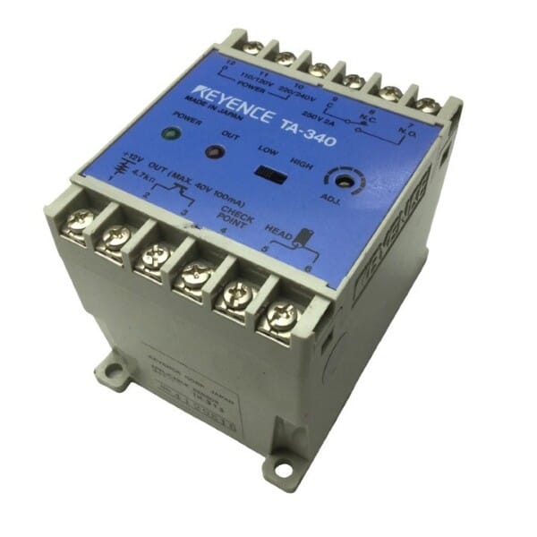 Keyence TA-340 Metal Passage Confirmation Sensor, Amplifier Unit