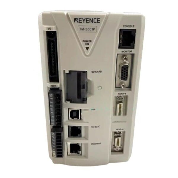 Keyence TM-3001P Controller, PNP Type, High-speed 2D Optical Micrometer