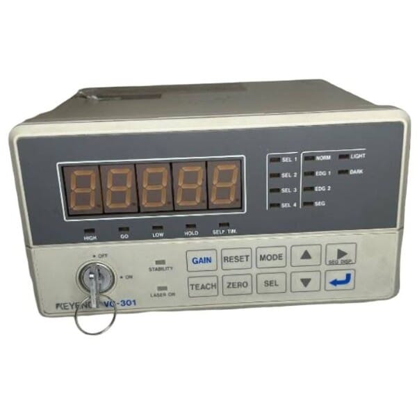 Keyence VG-301 CCD Laser Micrometer Amplifier Unit
