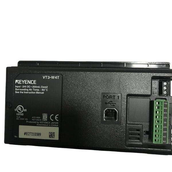 Keyence VT3-W4T 4-Inch TFT Color RS-232C-Type Touch Panel Display