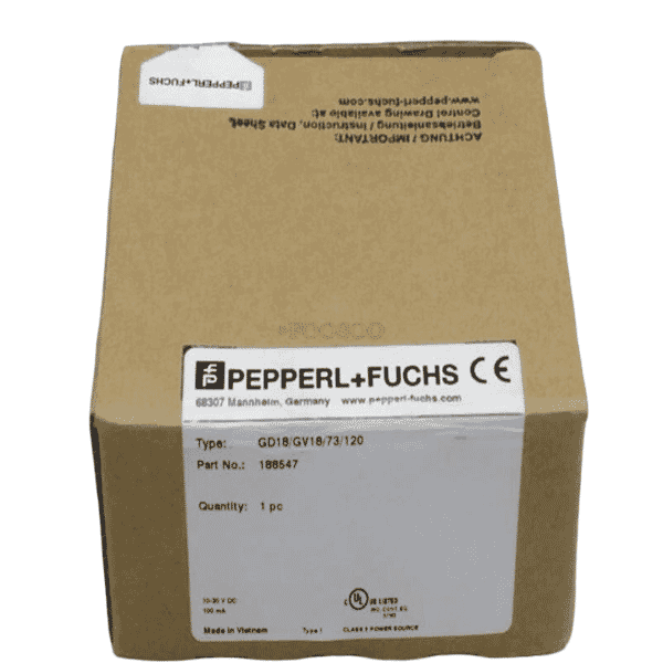 Pepperl+Fuchs GD18/GV18/73/120 Thru-Beam Sensors