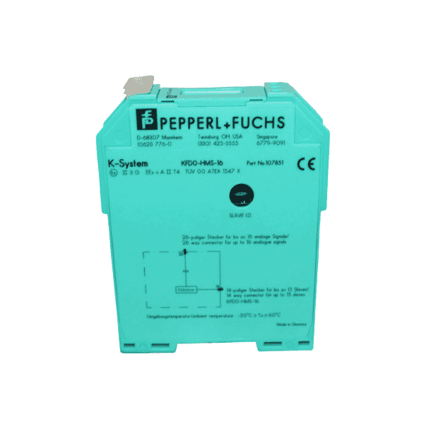 Pepperl+Fuchs KFD0-HMS-16 HART MUX Secondary Module