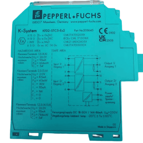 Pepperl+Fuchs KFD2-STC5-EX2 Transmitter Power Supply