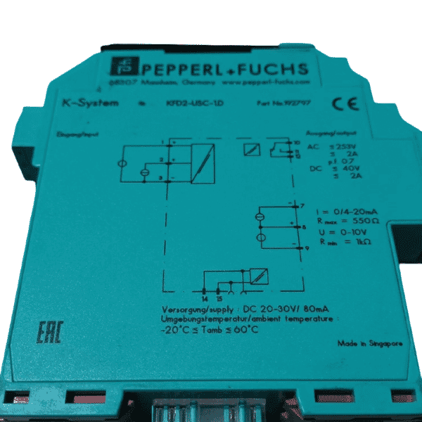 Pepperl+Fuchs KFD2-USC-1.D Transmitter Power Supply