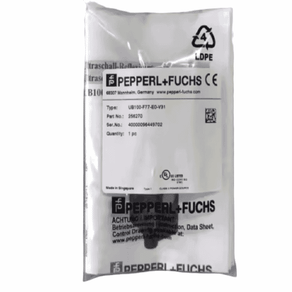 Pepperl+Fuchs UB100-F77-E0-V31 Ultrasonic direct detection sensor
