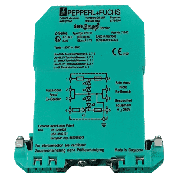 Pepperl+Fuchs Z787.H Zener Barrier