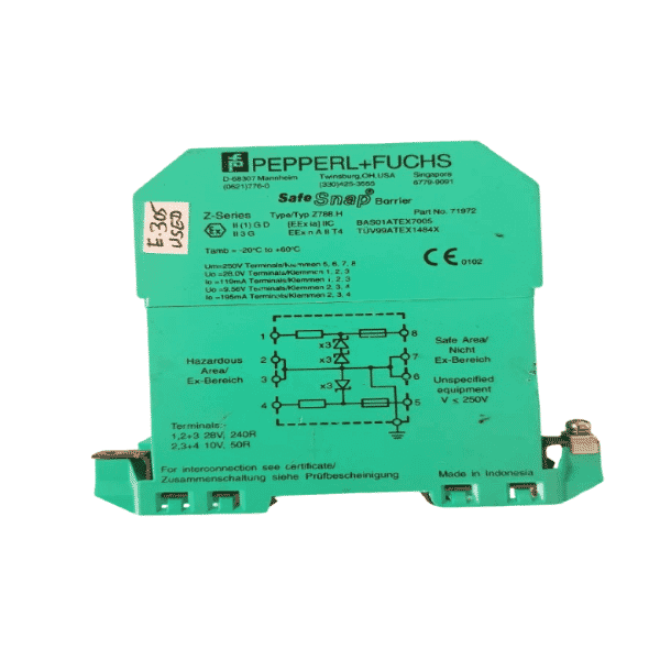 Pepperl+Fuchs Z788.H Zener Barrier